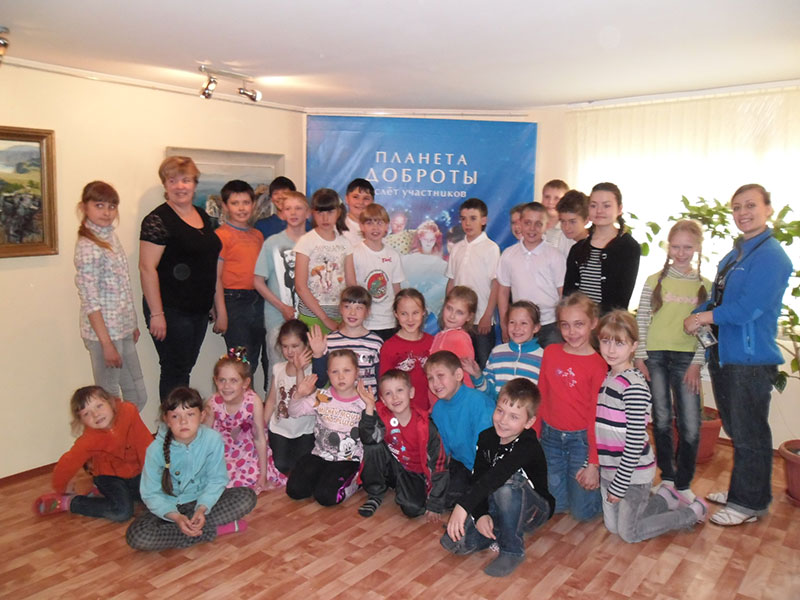 Третий слет проекта "Планета Доброты" на Байкале